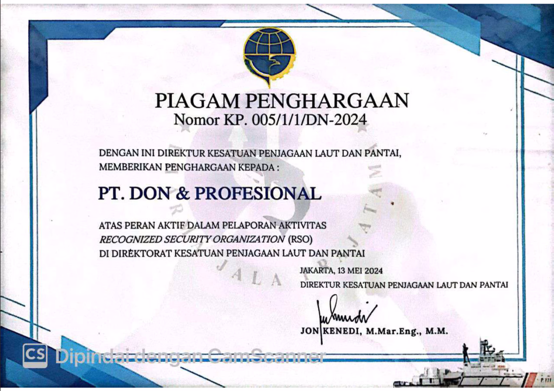 Certificate 2023